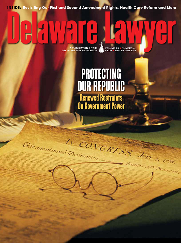 Winter No. 4: Protecting Our Republic: Renewed Restraints on Government Power – Winter  2011-2012
